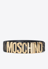 Moschino Logo Lettering Belt A8010 8269 2555 Multicolor