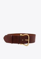 Moschino Leather Buckle Belt A8026 8027 0105