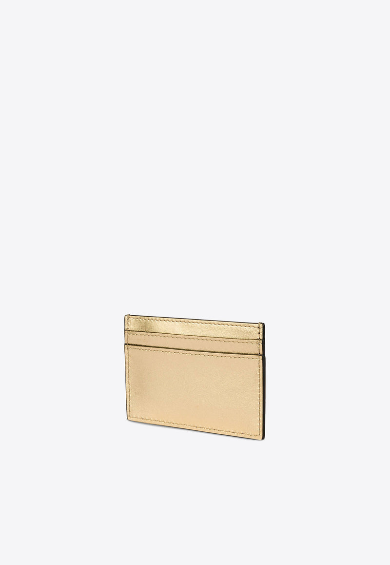 Moschino Lettering Logo Leather Cardholder A8131 8011 1615
