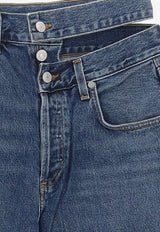 Agolde Broken Waistband Basic Jeans Blue A9045B-1141_000_IGUE