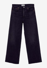 Agolde Harper Cropped Jeans A9190-1274BLACK