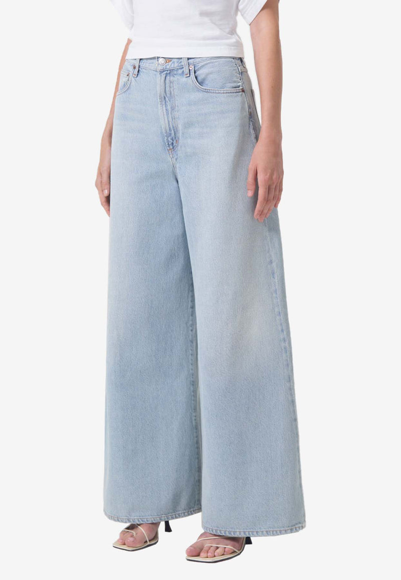 Agolde Nolan Wide-Leg Jeans A9203-1601LIGHT BLUE