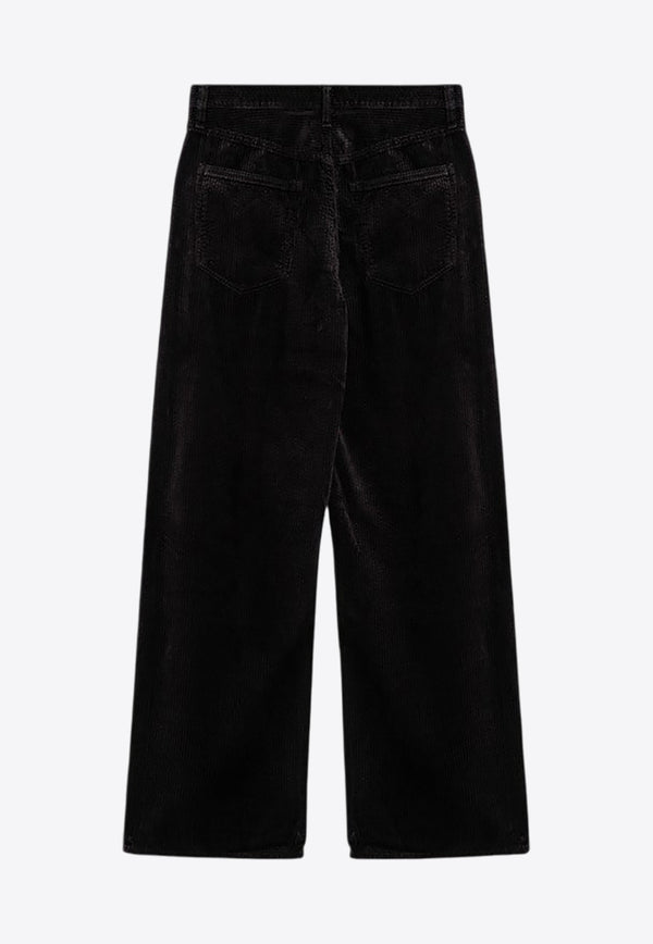 Agolde Corduroy Wide Jeans Black A92301559/P_AGOLD-BTW