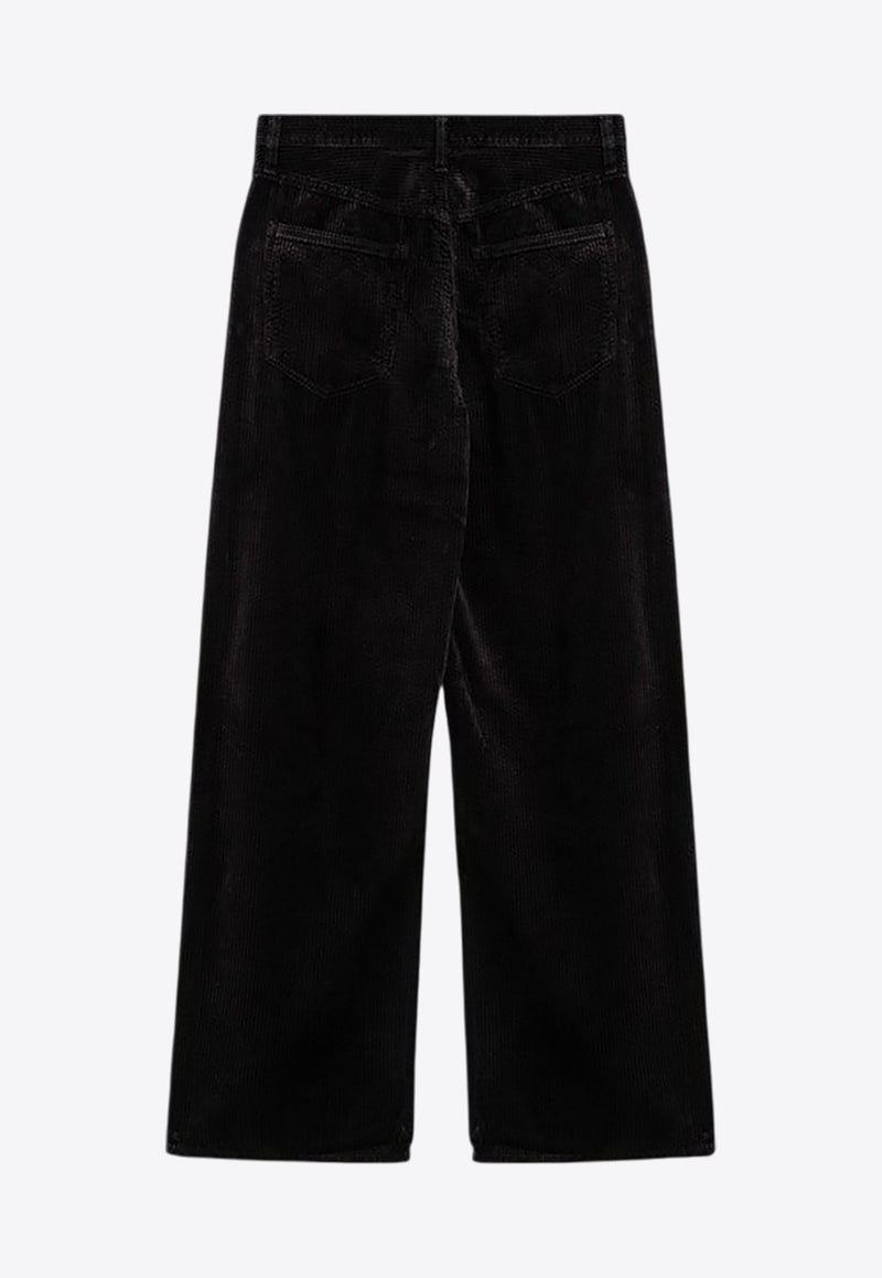 Agolde Corduroy Wide Jeans Black A92301559/P_AGOLD-BTW