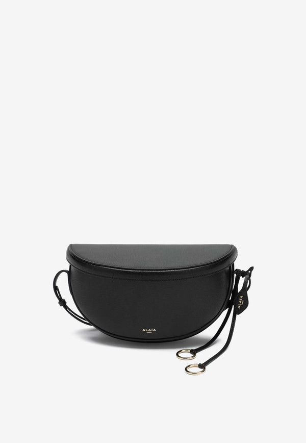 Alaïa Hip East-West Leather Belt Bag Black AA1L2013CA212LE/R_ALAIA-999