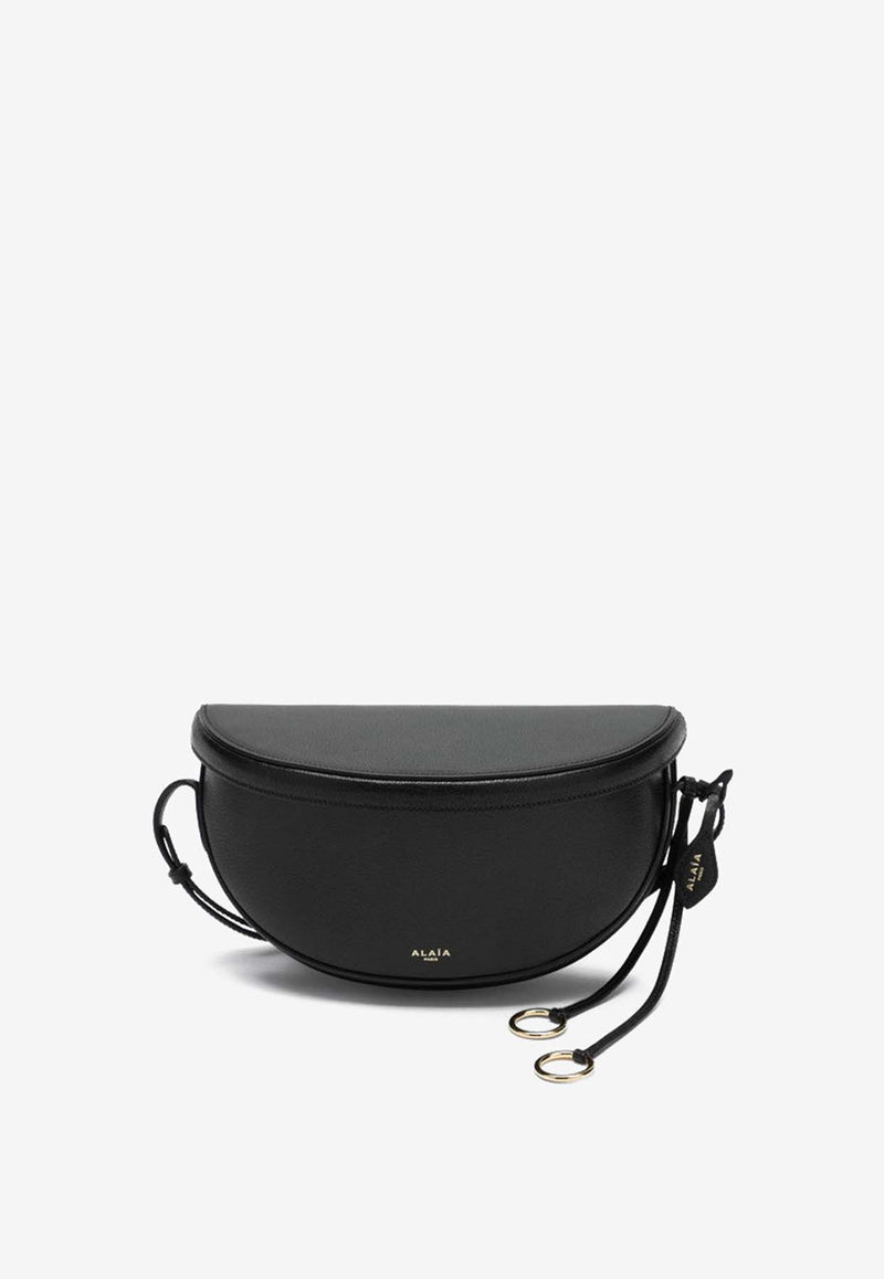 Alaïa Hip East-West Leather Belt Bag Black AA1L2013CA212LE/R_ALAIA-999