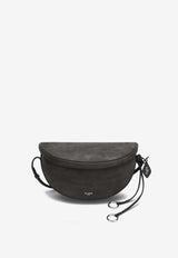 Alaïa Hip East-West Leather Belt Bag Gray AA1L2013CA214SUE/R_ALAIA-840