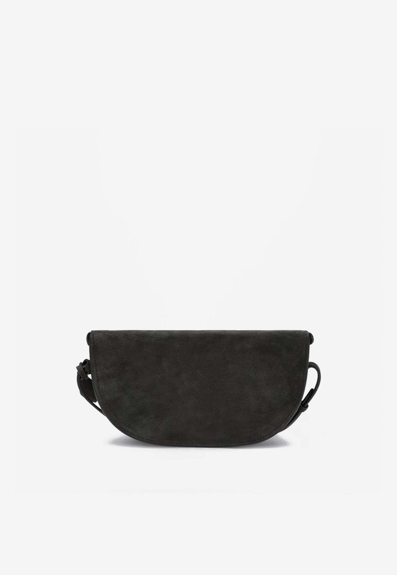 Alaïa Hip East-West Leather Belt Bag Gray AA1L2013CA214SUE/R_ALAIA-840