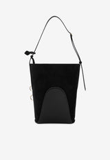 Alaïa Large Hip Bucket Bag  Black AA1L6005CA577SUE/S_ALAIA-999