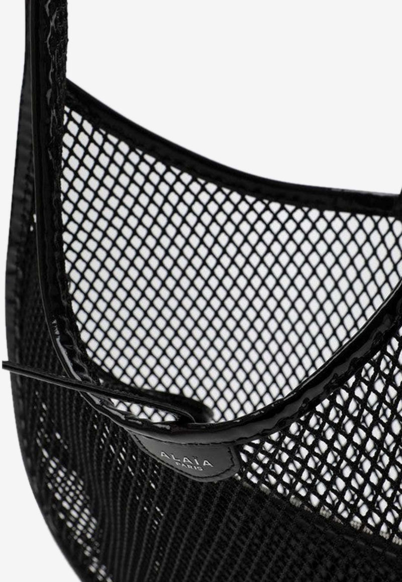 Medium One Piece Mesh Hobo Bag