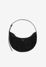 Alaïa Small Demi Lune Shoulder Bag Black AA1S02731CA311_000_999