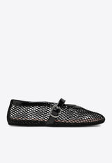 Alaïa Fishnet Ballet Flats AA3A029TK007LE/P_ALAIA-999 AA3A029TK007LE/P_ALAIA-999_500-39