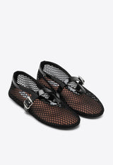 Alaïa Fishnet Ballet Flats AA3A029TK007LE/P_ALAIA-999 AA3A029TK007LE/P_ALAIA-999_500-39