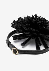 Alaïa Leather Flower Choker  Black AA9A1051C228BLE/R_ALAIA-995