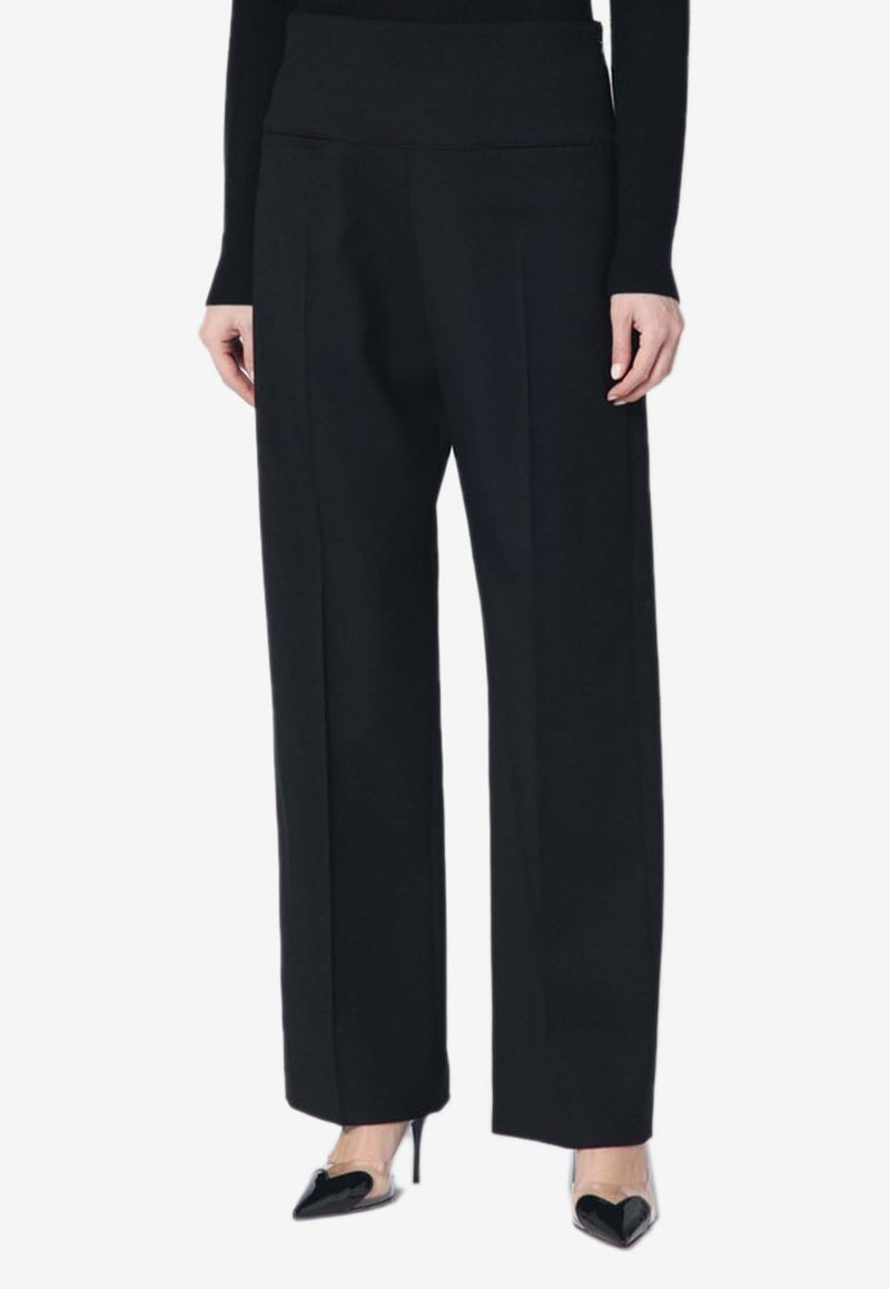 Alaïa Virgin Wool Tailored Pants Black AA9P0285T471AWO/Q_ALAIA-995