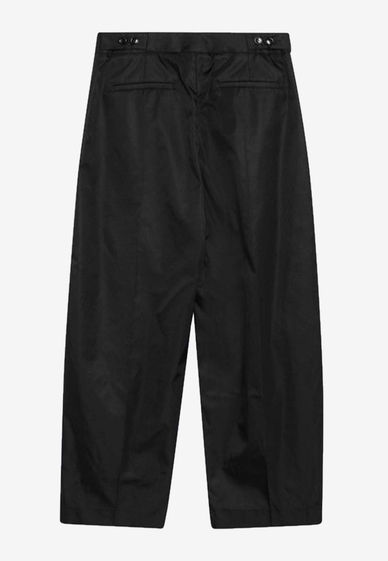 Alaïa Tapered-Leg Tailored Pants Black AA9P1254T448BSI/R_ALAIA-995