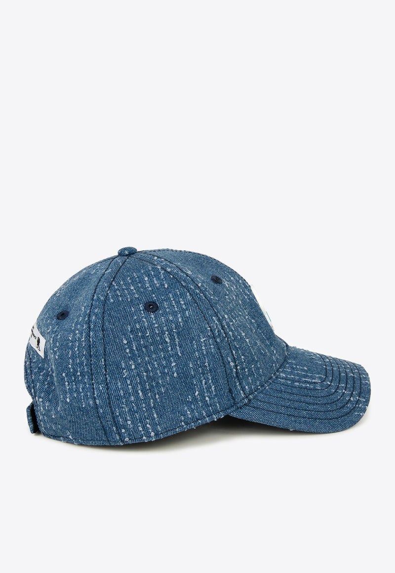 AAPE Moonface Logo Cap AAPCPM5284XXNBLLLIGHT BLUE