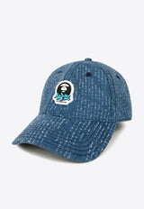 AAPE Moonface Logo Cap AAPCPM5284XXNBLLLIGHT BLUE