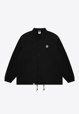 AAPE Moonface Logo Lightweight Jacket AAPLJM7662XXNBKXBLACK