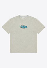 AAPE Logo Short-Sleeved T-shirt AAPTEM1553XANWH2WHITE MULTI