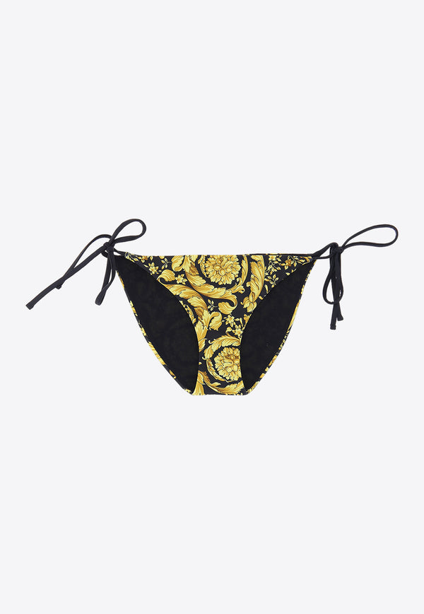Versace Baraco Print Bikini Bottom ABD05027-A235870-A7900