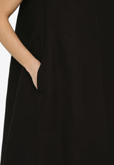 Marni Crewneck Flared Dress Black ABMA1163A0TCX28/O_MARNI-00N99