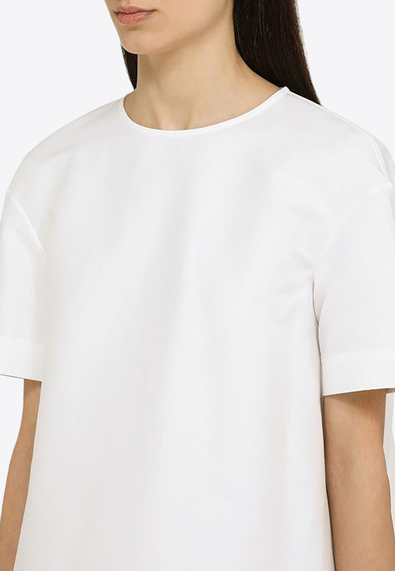 Marni Crewneck Mini T-shirt Dress White ABMA1171A0TCX28/O_MARNI-00W01