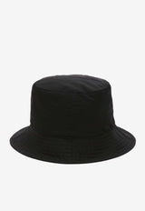 JW Anderson Logo Embroidered Bucket Hat Black AC0347_FA0214_999