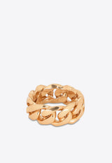 Emanuele Bicocchi Large Gold Chain Ring ACT2GMET/1