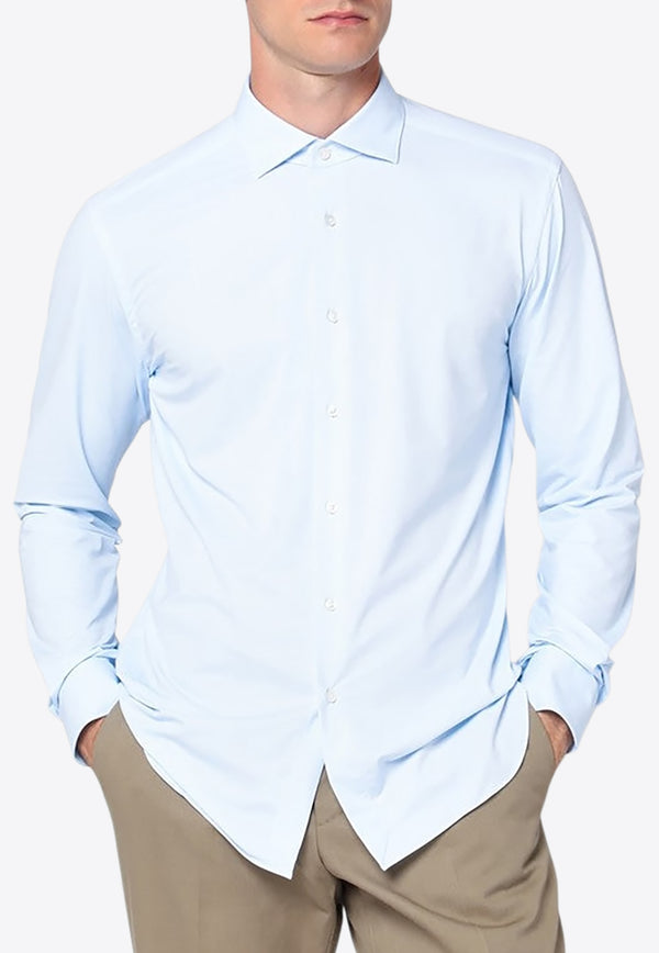 XACUS Long-Sleeved Formal Shirt Light Blue ACT558ML11460_XACUS-002