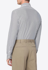 XACUS Long-Sleeved Striped Shirt Multicolor ACT558ML91609_XACUS-005