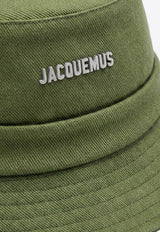 Jacquemus Le Bob Gadjo Bucket Hat Green ACU00001AW00092/S_JACQM-560