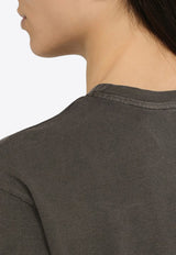 Sportmax Agguati Long-Sleeved T-shirt Black AGGUATICO/O_SPORM-005