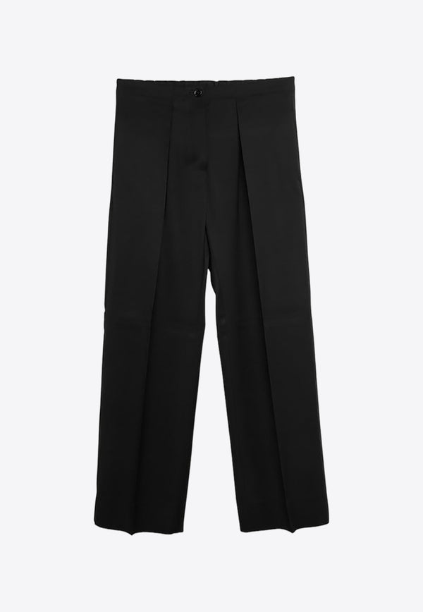 Acne Studios Wool-Blend Tailored Pants Black AK0770VI/O_ACNE-900