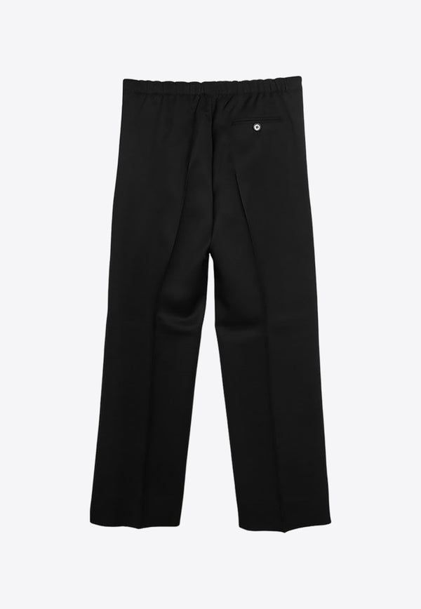 Acne Studios Wool-Blend Tailored Pants Black AK0770VI/O_ACNE-900
