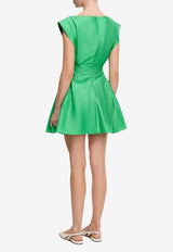 Acler Emery Mini Dress AL2404069DGREEN