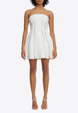 Acler Rossgreen Strapless Mini Dress White AL2407160D-IVORYIVORY