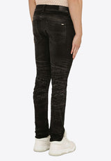 Amiri Distressed Skinny Jeans Black AMDNSY1029CO/O_AMIRI-051