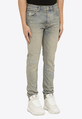 Amiri Distressed Skinny Jeans AMDNSY1029CO/O_AMIRI-406