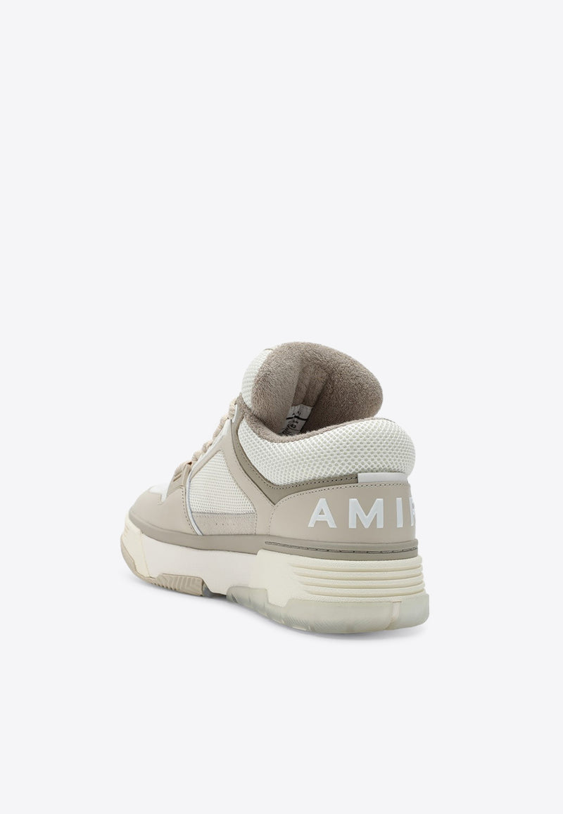 Amiri MA-1 Leather and Mesh Low-Top Sneakers Beige AMFOSR1037LE/P_AMIRI-157