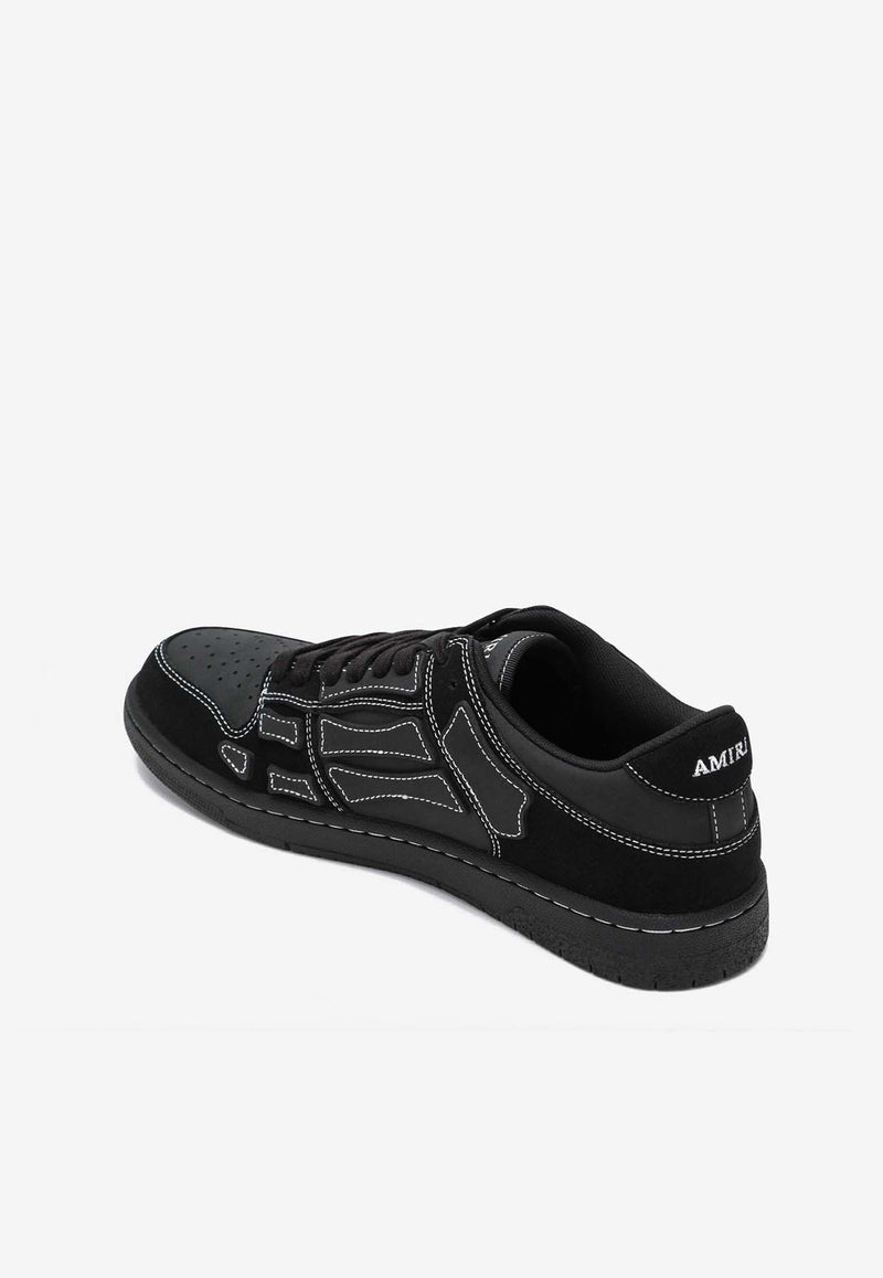Amiri Skel Low-Top Sneakers Black AMFOSR1110_BLACK