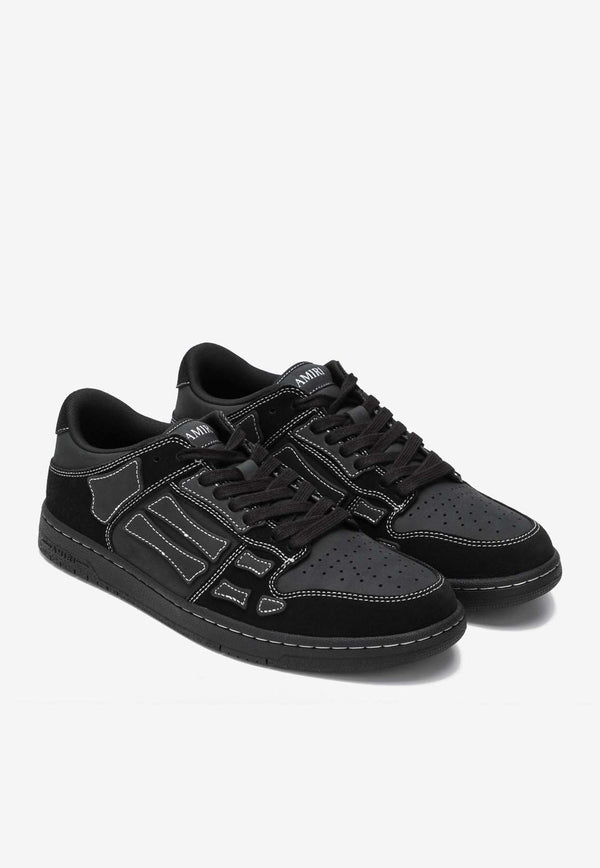 Amiri Skel Low-Top Sneakers Black AMFOSR1110_BLACK