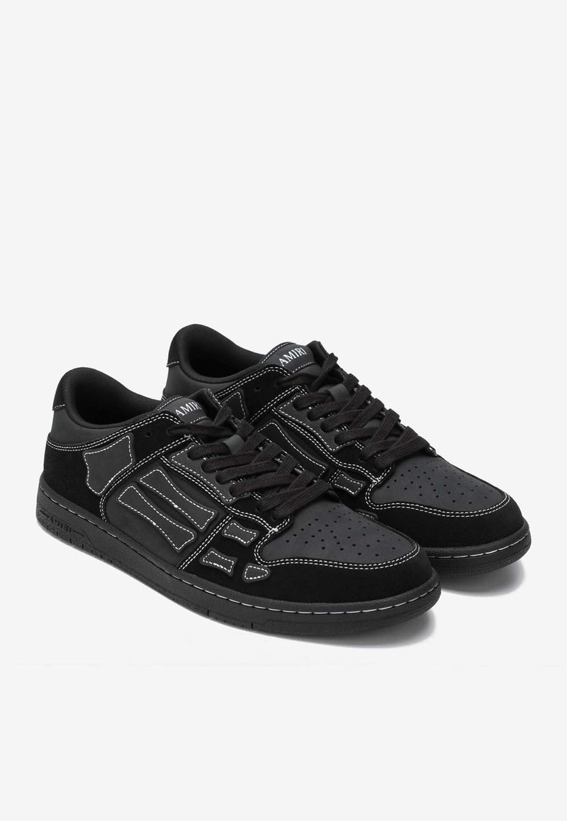 Amiri Skel Low-Top Sneakers Black AMFOSR1110_BLACK