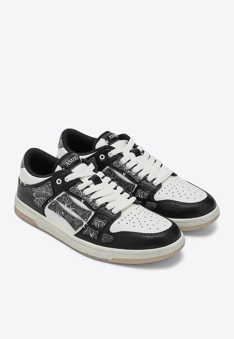 Amiri Bandana Skel Top Sneakers Black AMFOSR1140LE/R_AMIRI-001