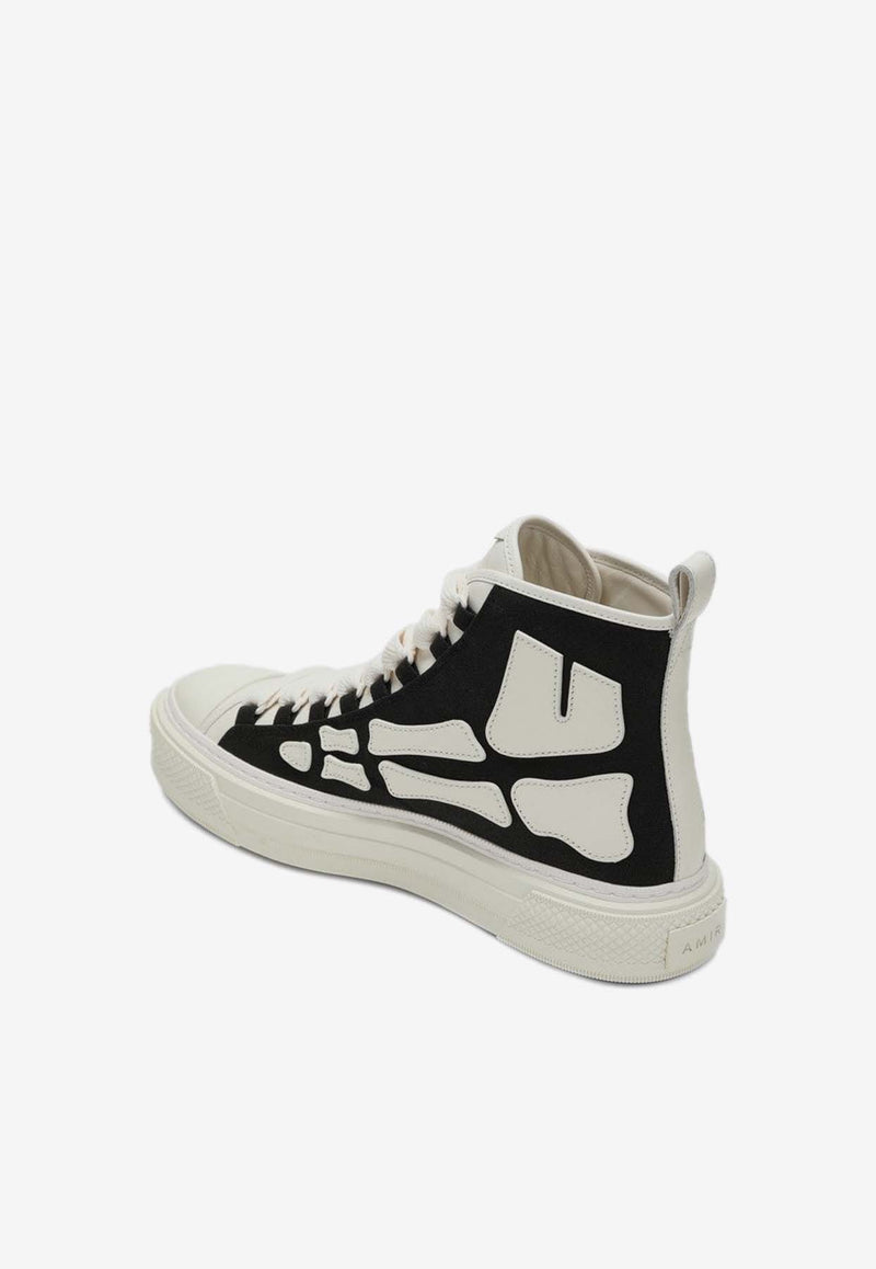 Amiri Skel Court High-Top Sneakers Black AMFOSR1149CO/R_AMIRI-001
