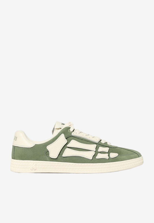 Amiri Pacific Bones Low-Top Sneakers Green AMFOSR1160_OLIVE