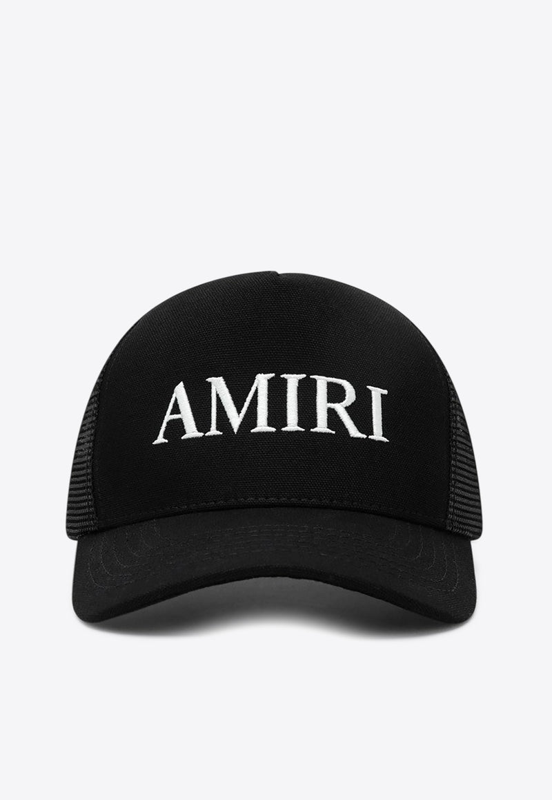 Amiri Core Logo Trucker Cap Black AMHATR1014CO/R_AMIRI-001