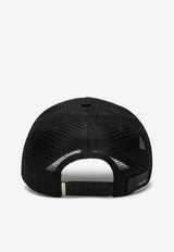 Amiri Logo Embroidered Trucker Cap Black AMHATR1014CO/S_AMIRI-001