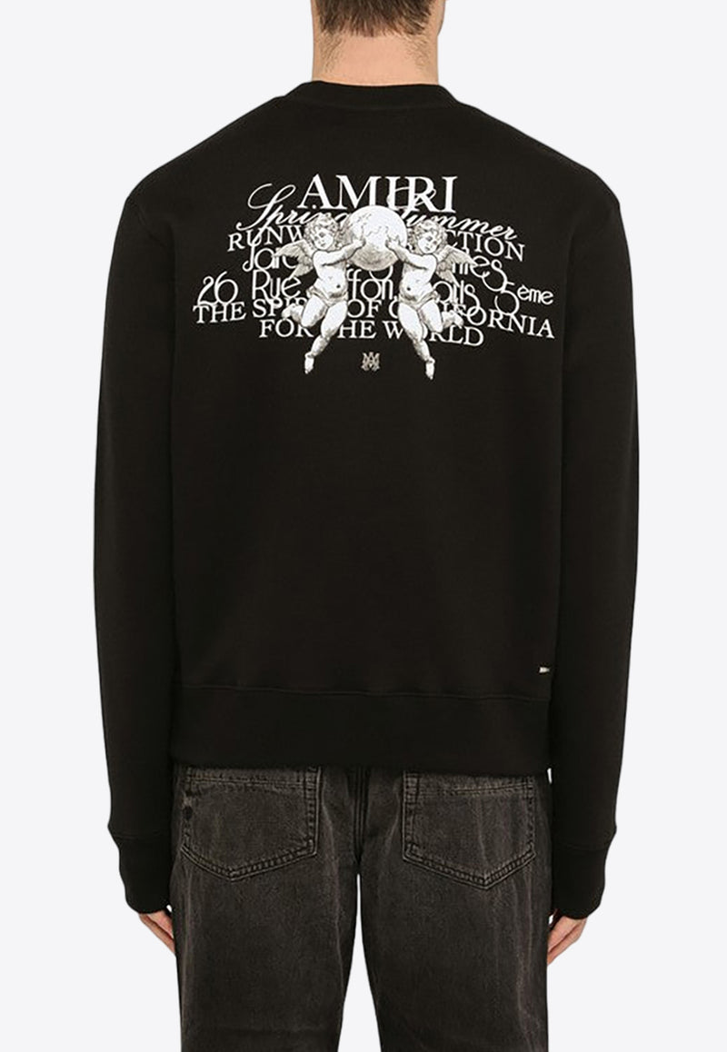 Amiri Logo-Printed Pullover Sweatshirt AMJYCW1021CO/O_AMIRI-001