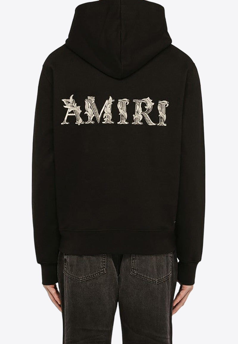 Amiri Logo-Embroidered Hooded Sweatshirt AMJYHD1012CO/O_AMIRI-001